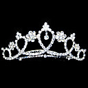 Beautiful Alloy With Czech Rhinestones Bridal Tiara