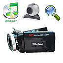 hd 1280 * 720 @ 30fps 5MP digitale video camera met 3.0 "LCD-scherm 8x digitale zoom / pc camera (hd-6000)