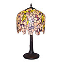 12 Inch Tiffany-style Yellow Chili Pattern Table Lamp (0835-G122085)