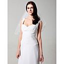 Marvelous 2 Layers Elbow Wedding Veil