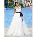 ROVENA - Vestido de Novia de Organza y Satén