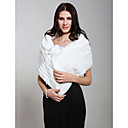 Faux Fur Bridal Special Occasion/ Wedding Shawl