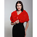 Sleeveless Faux Fur Bridal Wedding Jacket/ Wrap