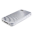 Raindrop Pattern Protective TPU Case for iPhone 4 Transpatent
