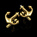 Irregular Zinc Alloy Cufflinks Groom Wear Accessories