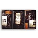 Hand-painted Abstract Oil Painting with Stretched Frame - Set of 3