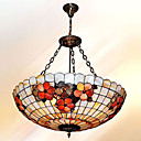 24 Inch Tiffany-style Natural shell Material Inverted Pendant Light (0835-D8001)
