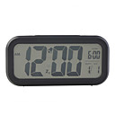 bleu rétro-éclairage LCD numérique réveil calendrier thermomètre