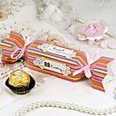 Rainbow Stripe Candy Wrapper Style Favor Box (Set of 12)