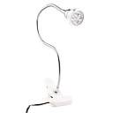  4 x 1W White Light LED Table Desk Bed Reading Clip Lamp Bright Light