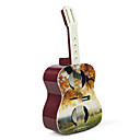 ricaricabile a forma di chitarra classica mp3 altoparlante con TF / slot usb e radio fm (ys12fm)