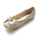 leatherette calcanhar superior fechada toe baixo com cores de lua de mel bowknot shoes.more disponíveis