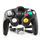 Juego de mando con cable para Nintendo GameCube GC Wii negro