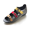 schoenleest flats met gesp ongedwongen shoes.more kleuren beschikbaar