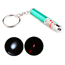 2 en 1 lampe de poche LED et pointeur laser rouge avec porte-clés vert