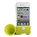 Cute iPhone 4 Horn Stand Speaker(Green)