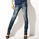 ts Dunkle Wäsche Destroyed Jeans