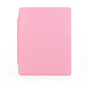 Coolest Protective Auto Wake-up/Sleep Leather Cover for iPad 2 - Pink