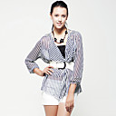 blusa de malla de banda