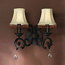 2-light Glass Wall Sconce