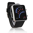 Relógio LED com Bracelete de Silicone