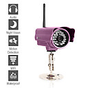 Waterproof IP Camera with Sensor (Night Vision, Email Alert)