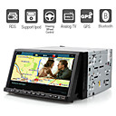 7-Zoll-digitalen Bildschirm 2 din Car DVD-Player mit GPS-Bluetooth-tv pip