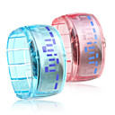 Pair of Future Design LED Bracelet Watch (Light Blue and Pink)