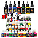 47 Bottles of Tattoo Ink / 40*8mL and 7*15mL