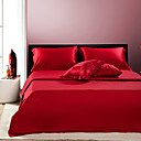 Tiger Lucas® Modal 300 Thread Coun 3-piece King-size Duvet Cover Set (Burgundy)