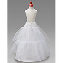 jupon fille en taffetas de polyester-parole longueur mariage / fleurs