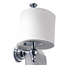 Chrome Finish Bathroom Accessories Brass Toile Paper Rack with Cover