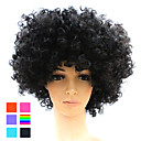 Capless synthetische afro kostuum partij pruik