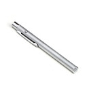roestvrij staal 5 MW rode laser pointer pen - zilver (2 x AAA batterijen, niet inbegrepen)