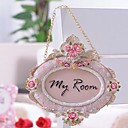 pink rose "meu quarto" sinal quarto