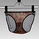 6 Pieces Chinlon Low Waist With Leopard Print Wedding/ Party/ Honeymoon Panties