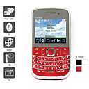 Four SIM 2.4 Inch Qwerty Keyboard Cell Phone (TV, FM)