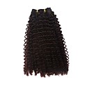 100% Indian Remy Hair 18" Machine Made Spring Curl Weft 26 Colors To Choose