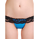 6 Pieces Polyester Low Waist With Lace Wedding/ Party/ Honeymoon Panties