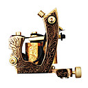 Delicate Cast Iron 10-wrap Coil Tattoo Machine Shader