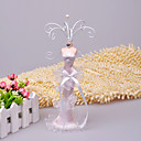 White Mermaid Dress Jewelry Stand