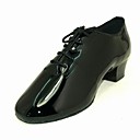 Patent Leather Upper Dance Shoes Ballroom Latin Shoes for Men