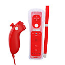 distance MotionPlus et Nunchuk avec étui pour Wii / Wii u (rouge)