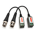 Single Channel Passive Video Transceiver With Cable