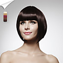 Capless 100% Human Hair Short Bob Style Straight Hair Wig 5 Colors To Choose