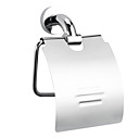 Chrome Finish Solid Brass Bathroom Accessories Wall Mount Toilet Paper Holder