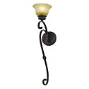 Antique Inspired Wall Light with Elegant Shade