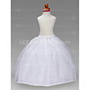 fille fleur robe de bal en taffetas 3 niveaux rez-longueur de glissement de style / mariage jupons