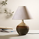 Table Lamp of Hand Made Porcelain with Floral Pattern