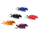 Fish Bone Shaped Bottle Opener Keychain (Random Color)